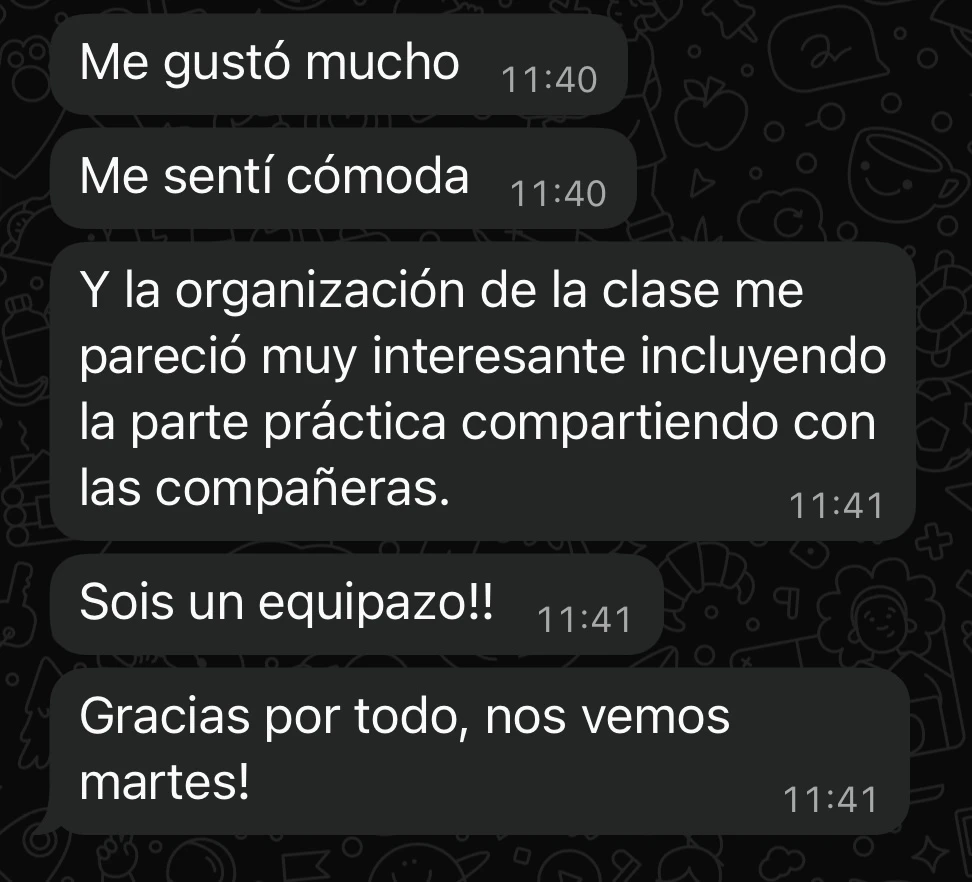 Gema H - organización clases